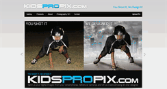 Desktop Screenshot of kidspropix.com